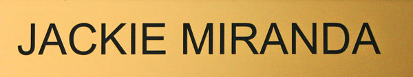 Cal Poly Office Signs - No logo