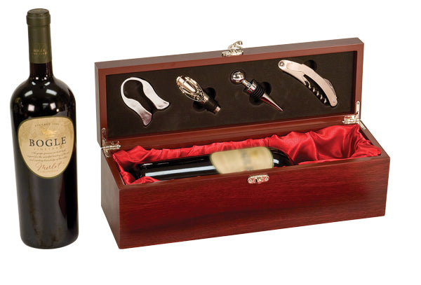 Wine Box: Rosewood Finish