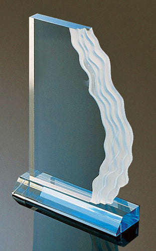 Wave Length Acrylic Award