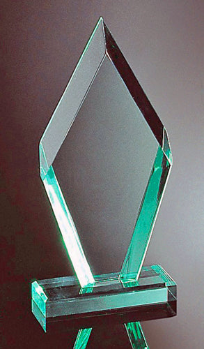 Reverse Bevel Arrowhead Acrylic Award