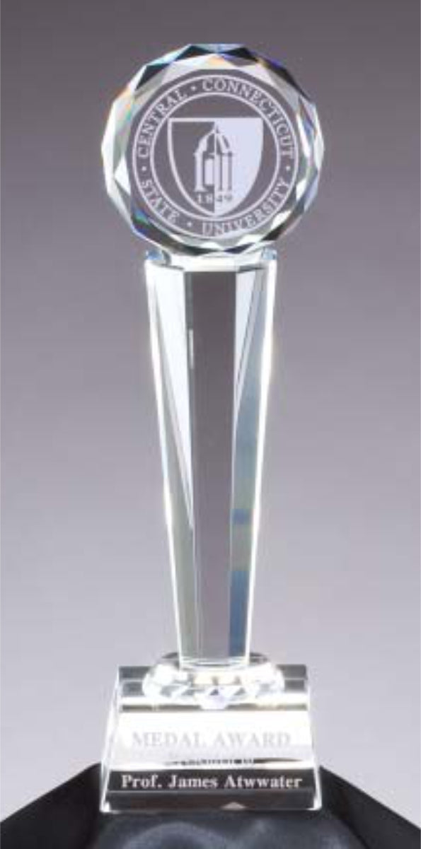 Circle on Tower Crystal Award