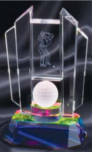 Golf Presents Crystal Award