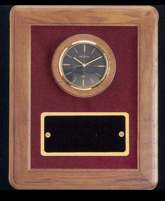 Solid Walnut Wall Clock