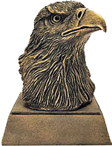 Eagle Head on Base