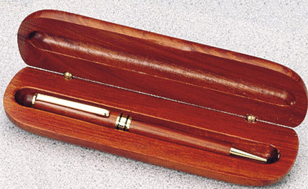 Rosewood Finish Case & Pen