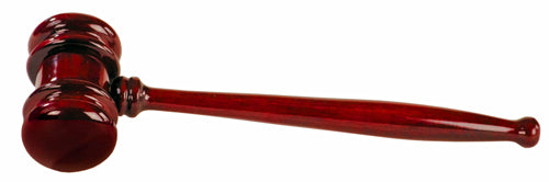 Rosewood Piano Finish Gavel