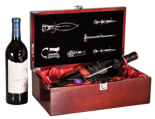 Wine Box: Rosewood Piano Finish