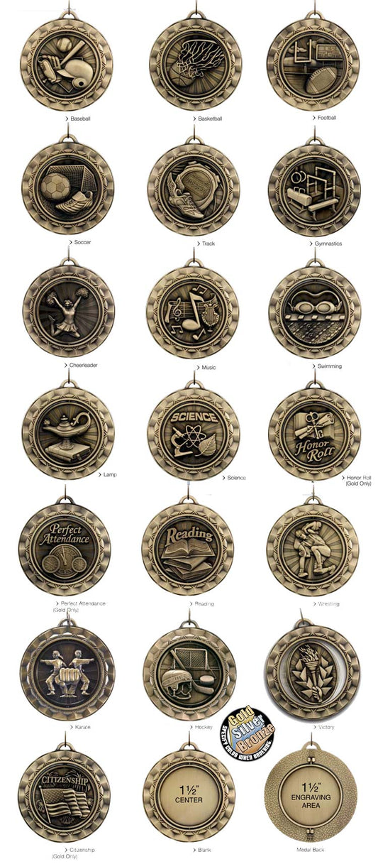 Spinner Medals