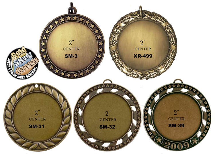 Large Blank Medals