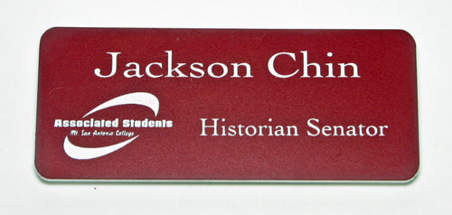 Plastic Name Badge (1-1/4" x 3-1/4")