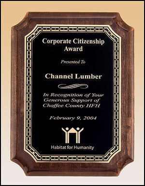 Distinguished Service Plaque