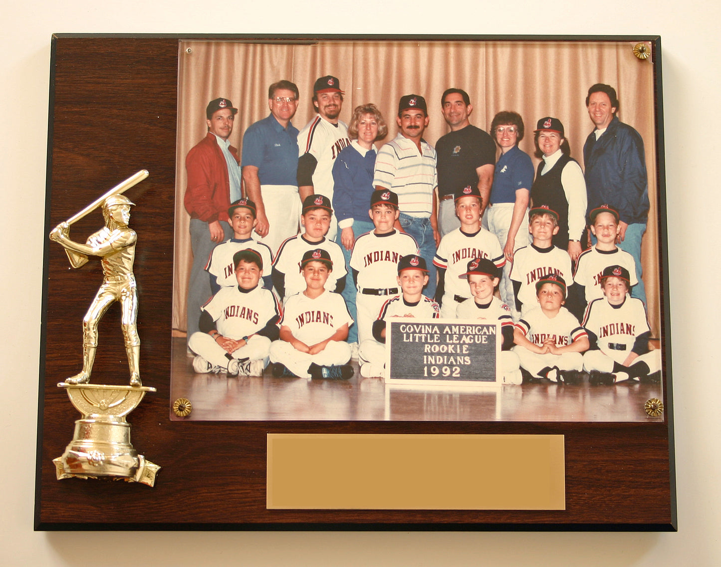 Team Picture Plaque - Large