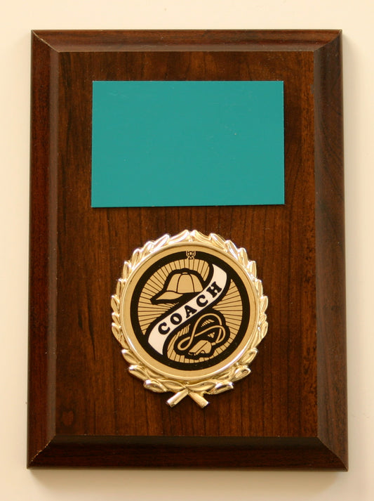 Coach Plaque