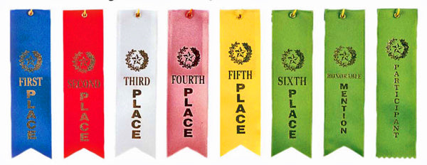 Torophy Handle Ribbons Stock Ribbons – Trophy Center US