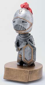 Knight Mascot Bobblehead